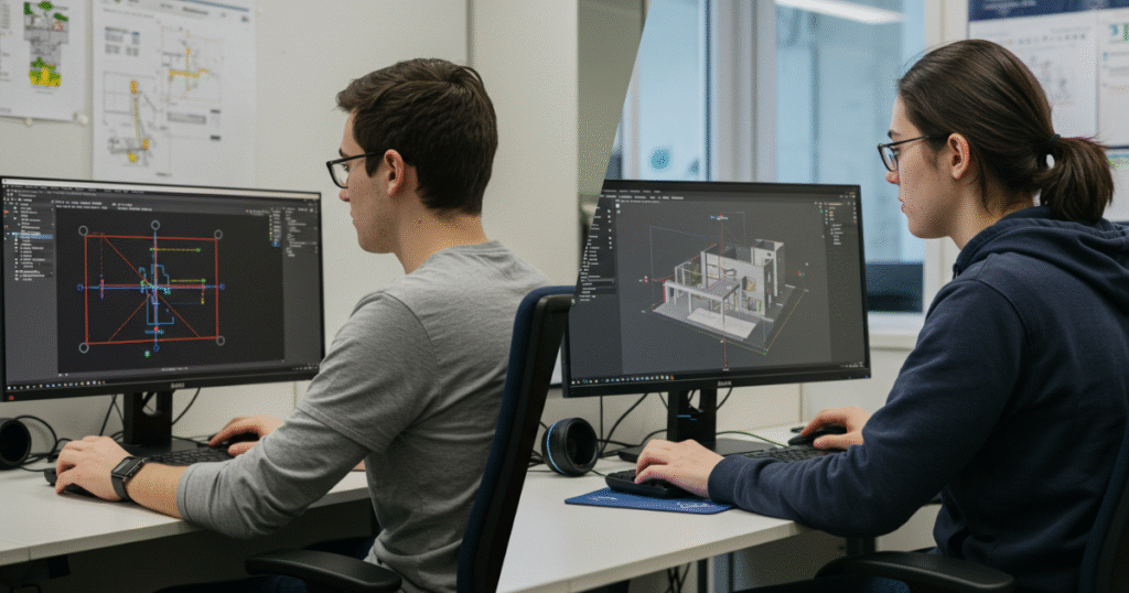 AutoCAD vs Revit: Veja 5 Diferenças Para Escolher o Melhor - Interface e Curva de Aprendizado
